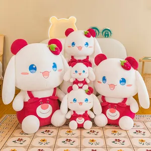 23/35/50/65/80cm pençe makinesi kawaii sanrio pembe çilek tavşan süper yumuşak peluş bebek dolması diğer bebek anime figürü oyuncaklar