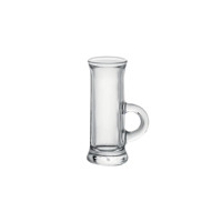 Verre à vodka Polo 4,5 cl avec poignée transparente H 10,1 cm Ø 4 cm Pasabahce