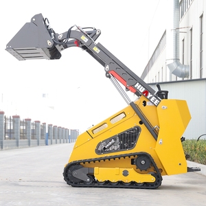 Hy680 Schranklader Fabrikant Van Multifunctionele Minicargador Grondverzetmachines Mini-Slipstuurlader Met Vrachtwagen - Product Image 2
