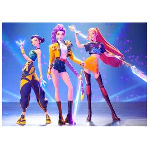 โปสเตอร์ 3 มิติ ลายใหม่ K-POP Demon Hunter ภาพเคลื่อนไหวเลนติกูลาร์ ภาพตกแต่ง 3 มิติ แบบพลิกได้ - Product Image 1