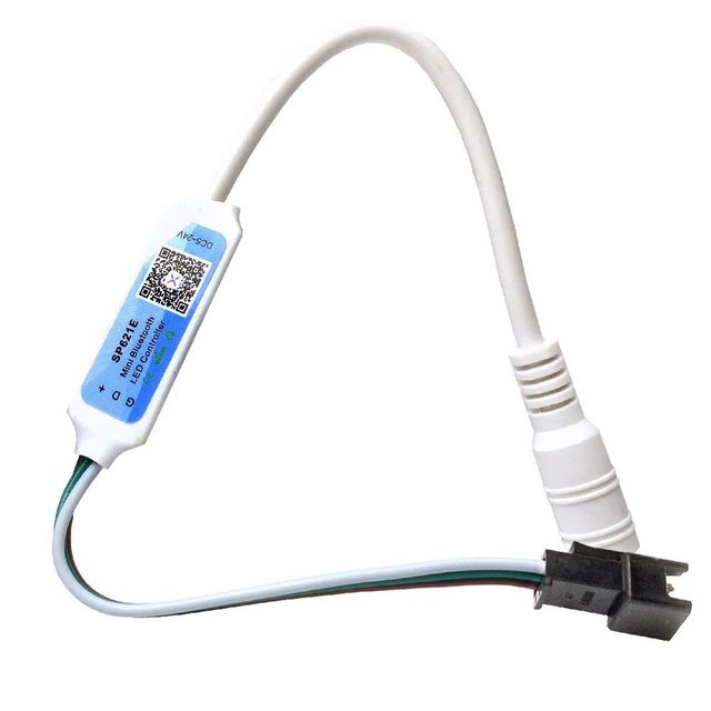 SP621E Mini Pixel Strip Controller 5V 24V WS2811 Music for Bluetooth App Control Addressable Digital LED Strip MINI Controller