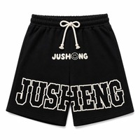 Pantalones Cortos Deportivos de Algodón para Hombre, Personalizados con Estampado 3D de Espuma, Estilo Vintage, Casual, para Marcas