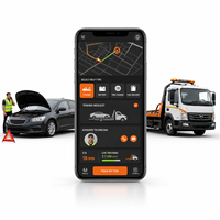 Développement d'une application d'assistance routière personnalisée pour iOS et Android avec demande d'urgence et localisation GPS LionCreate
