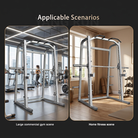 Máquina Smith Comercial con Rack de Potencia Inclinado para Entrenamiento de Fuerza, Levantamiento de Pesas, Equipo de Gimnasio en Casa, CE YR-H013
