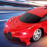 Nouveau Véhicule Sportif Électrique pour Enfants 1:18 Simulation Voiture de Course Télécommandée Quatre Voies Jouet