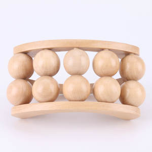 HOYE CRAFTS-masajeador manual de madera, artesanías, con mango - Product Image 1