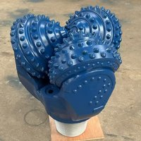 Foret triconique TCI IADC 537/637 de 6 po (171 mm) en carbure de tungstène moulé pour le forage de puits d'eau et de pétrole