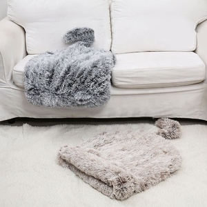 Hanyang 2023 inverno peluche Pet Cat Bed Round Cat House Warm Cat Basket Pet Sleep Bag <span class=keywords><strong>Nest</strong></span> Kennel per cani di piccola taglia - Product Image 5