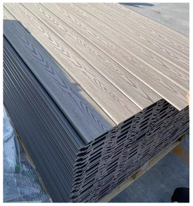 Phong cách truyền thống <span class=keywords><strong>WPC</strong></span> Panel Tường Ngoài Trời Composite tường decking Gỗ Tếch bên ngoài Trần wainscoting nhựa gỗ - Product Image 6