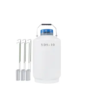 YDS-10 10 Liter Rinder-, Viehzucht- und Sperma-Treibhaus gefrorener cryogener flüssiger Stickstoffbehälter