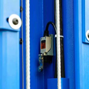 Dongkrak Mobil 2 Tiang Kapasitas 5000kg, Pengunci <span class=keywords><strong>Manual</strong></span>, Plat Lantai, Dongkrak Mobil Lebar untuk Bengkel Otomotif - Product Image 5