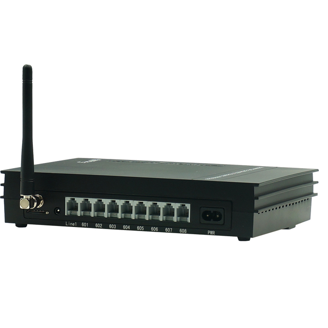 GMS PABX with 1 sim card for 8 users MS108-GSM PABX