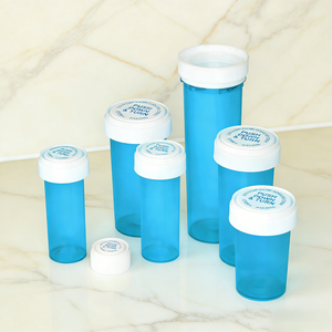 Tapa de Seguridad a Prueba de Niños, Sellada y Segura, para Frascos de Plástico PP Pequeños, con Sistema de Presión y Giro Reversible para Píldoras Farmacéuticas - Product Image 5
