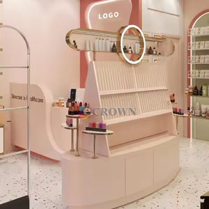 Mall Shop Design Retail Cosmetic Shop Cosmetic Retail Store Shop Design Makeup Organza <strong>Pl</strong> Incense showcase Retail Cosmetic Shop OEM - Product Image 4