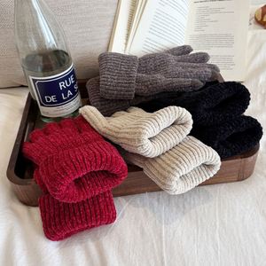 Gants en chenille épais pour couple, protection contre le froid, doublure en polaire double couche, épaissis, pliables, écran tactile, AliExpress - Product Image 2