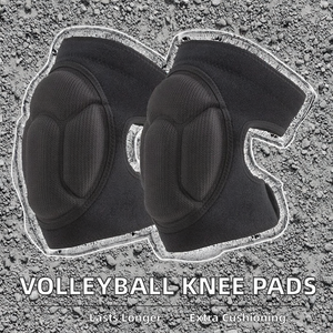 Rodilleras de nailon ajustables Coexistence para voleibol, protectoras anticolisión, con esponja engrosada y soporte antideslizante - Product Image 2