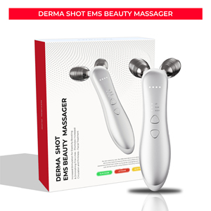 Masseur facial à double rouleau à micro-courant pour le lifting du visage, outil de sculpture et de raffermissement du visage pour affiner et remodeler, directement du fabricant - Product Image 1
