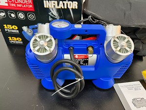 300L nhanh bơm phồng Máy nén khí lốp xe Inflator bơm xi lanh đôi nhiệm vụ nặng nề bơm tự động dừng tự động tắt - Product Image 3