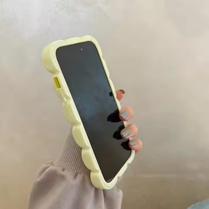 Étui pour iPhone 16 15 14 13 12 Pro Max 11 mignon treillis <span class=keywords><strong>pain</strong></span> brillant antichoc coque de téléphone de protection arrière souple Funda Capa - Product Image 6