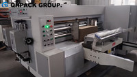 QHPACK Mini machine d'impression et de rainurage pour boîtes, format d'impression 600x1600 mm, avec chargeur de feuilles et empileur