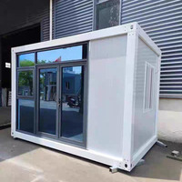 Maison conteneur modulaire mobile de luxe de 20 pieds, préfabriquée, avec salle de bain, design gratuit, pour habitation – Meilleures ventes