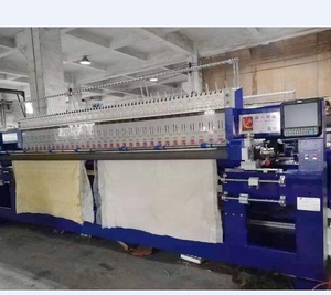 Máquina Industrial de Coser y Bordar de Alta Velocidad con Motor de 33 Cabezas y 1200 RPM para Textiles del Hogar - Product Image 2