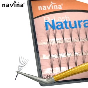 Navina tự làm cụm lông mi mở rộng lông mi khối lượng lông mi dễ dàng để áp dụng tại nhà hiệu ứng giống như Salon - Product Image 2