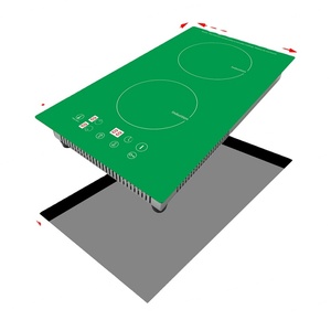 เตาแม่เหล็กไฟฟ้าหลายหัวแบบเหนี่ยวนำใต้เคาน์เตอร์ - Product Image 1