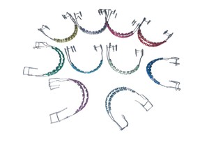 Nuovi Prodotti: Mini Apparecchi Ortodontici Regolabili in Acciaio Inossidabile, <span class=keywords><strong>Brackets</strong></span> Dentali alla Moda per Decorazione - Product Image 2