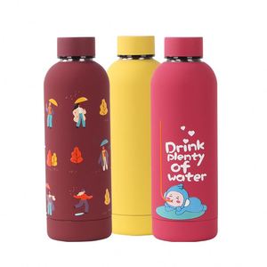 Hot Sale Customize Logo Stainless Steel Cup 500ml Water <b>Bottle</b> Double Wall Straight Vacuum <b>Flask</b> - Product Image 4