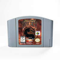 Cartouche de jeu Mortal Kombat Trilogy de haute qualité 64 bits avec boîte d'origine, jeu RPG N64 pour console N64, anglais NTSC/PAL