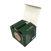 Boîte d'emballage personnalisée en papier carton pour tasse à café