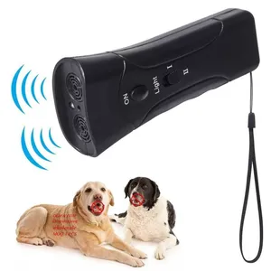 智能自动发光二极管手电筒超声波驱犬训练辅助便携式训练器宠物用品