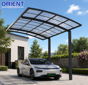 <span class=keywords><strong>Abri</strong></span> de voiture extérieur côtier de style R en aluminium, avec structure renforcée robuste, excellent drainage et prix de gros abordable - Product Image 6