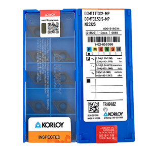 Inserto de torneado de carburo de tungsteno CNC, fabricante original, NC3225, 100% - Product Image 1
