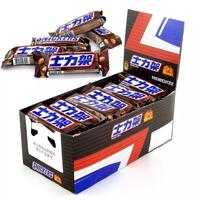 Barre de chocolat solide en gros, super usine, avec confiture et biscuits, saveurs multiples, 31g, paquets individuels, collation énergétique