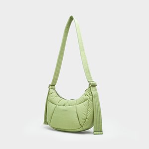 Borsa gonfia in Nylon di alta qualità borsa a tracolla leggera leggera Casual borsa unica alla moda a mezzaluna gonfia - Product Image 2