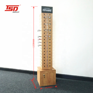 Optical Shop Floor Standing Gafas de Sol de cartón giratorias <span class=keywords><strong>Rayban</strong></span> Display Stand - Product Image 6