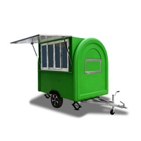 Juyuqug — remorque aliments multifonctionnelle, camion de distribution entièrement conçu en magasin de marchandises à main, magasin de cadeaux en verre, magasin de lunettes