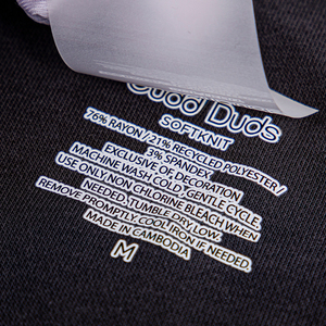 Camisetas con Logotipo Personalizado, Diseño Personalizado, Etiqueta Termoadhesiva <span class=keywords><strong>para</strong></span> el Cuello, Etiqueta Impresa <span class=keywords><strong>para</strong></span> el Cuidado de la Ropa - Product Image 3