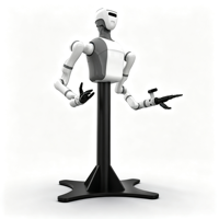 Robot composite à double bras TianYi Y4 14-DOF avec boîte de vitesses motorisée 0,5 kW, alimentation 220 V, communication Wi-Fi, interface extensible et collecte de données