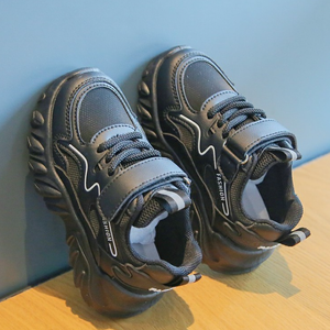 Zapatos Deportivos para Niños, Transpirables, de Moda, Zapatillas Negras para Correr, Zapatos Casuales para Niños y Niñas - Product Image 3