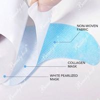 Masque facial au collagène soluble dans l'eau pour le soin de la peau, blanchissant, anti-âge, masque facial au collagène