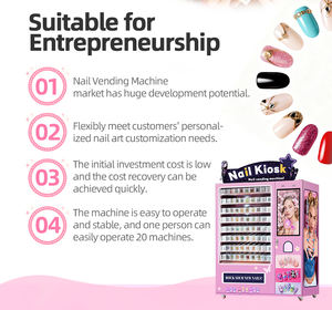 लक्जरी सैलून के लिए क्लासिक नाखून कला वेंडिंग मशीन - Product Image 4