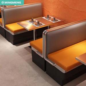 Mesas de centro de hierro minimalistas modernas al por mayor para restaurante, cafetería, Hotel, apartamentos, Villa para comedor y sala de estar - Product Image 3