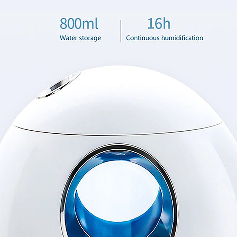 USB Car Diffusers Humidifier,800 Milliliter Mini Portable Humidifiers Air Purifier with 7 Colors LED Night Light,Car