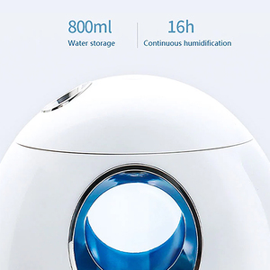 USB Car Diffusers Humidifier,800 Milliliter Mini Portable Humidifiers <span class=keywords><strong>Air</strong></span> Purifier with 7 Colors LED Night Light,Car - Product Image 4