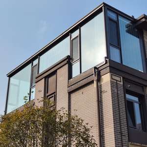 カスタムベランダウィンターガーデン価格プレハブアルミ二重ガラスサンルーム屋外ソラリウム温室サプライヤー - Product Image 2