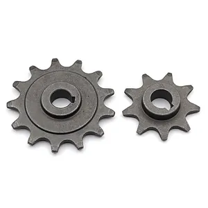 Universal 9 Teeth 13 Teeth Pinion Gear Motor Bicycle Chain Wheel 13 Teeth Sprocket For Ordinary Bicycle Parts