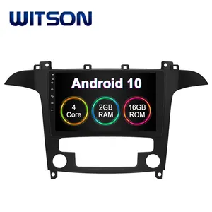 WITSON-reproductor multimedia universal para coche FORD, reproductor de dvd con Android 10,0, 2 din, 2GB RAM, 16GB rom, para FORD S-MAX 2008 2009 2010